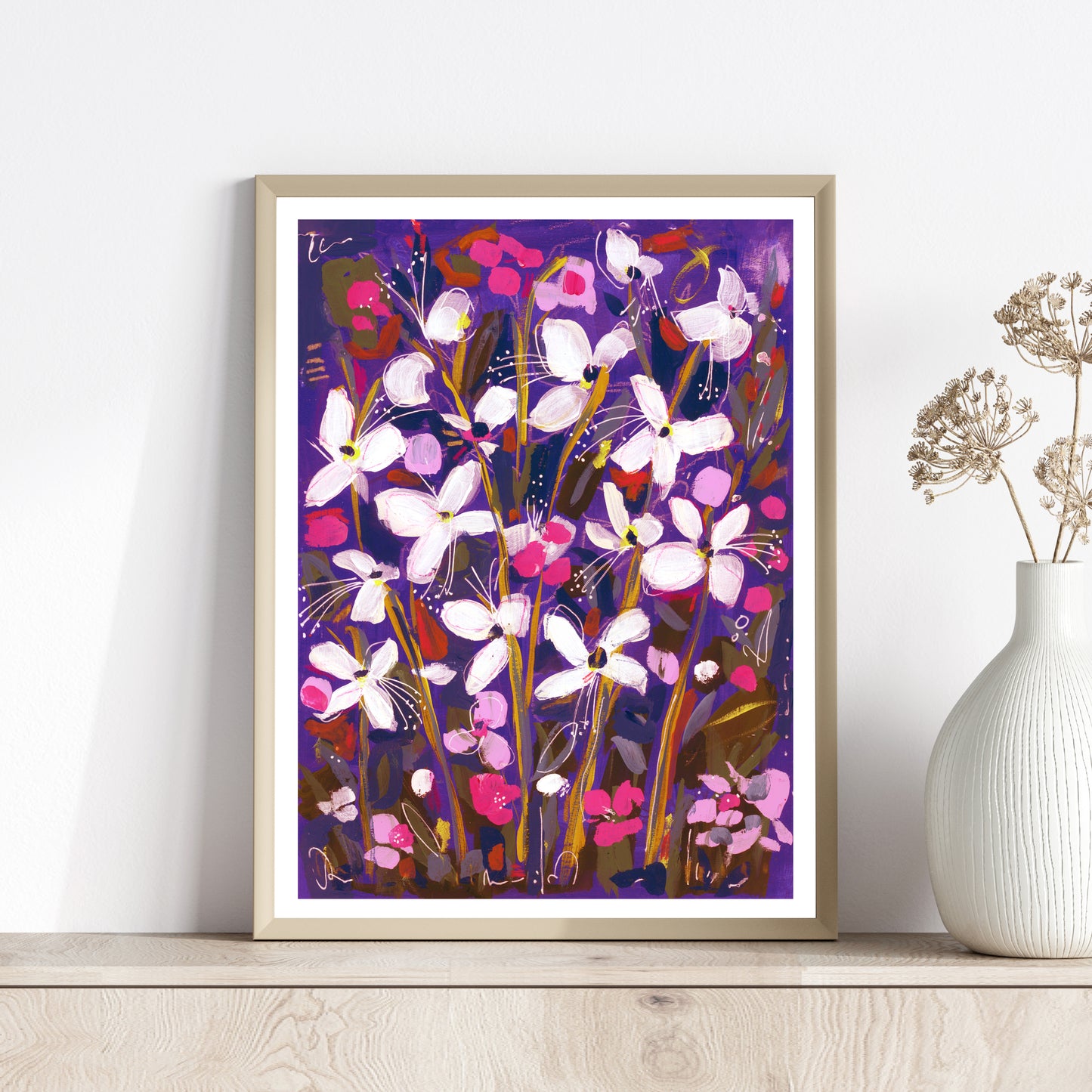 Lamya Violet - 9" x 12" Fine Art Print