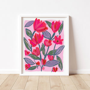 floral fine art print