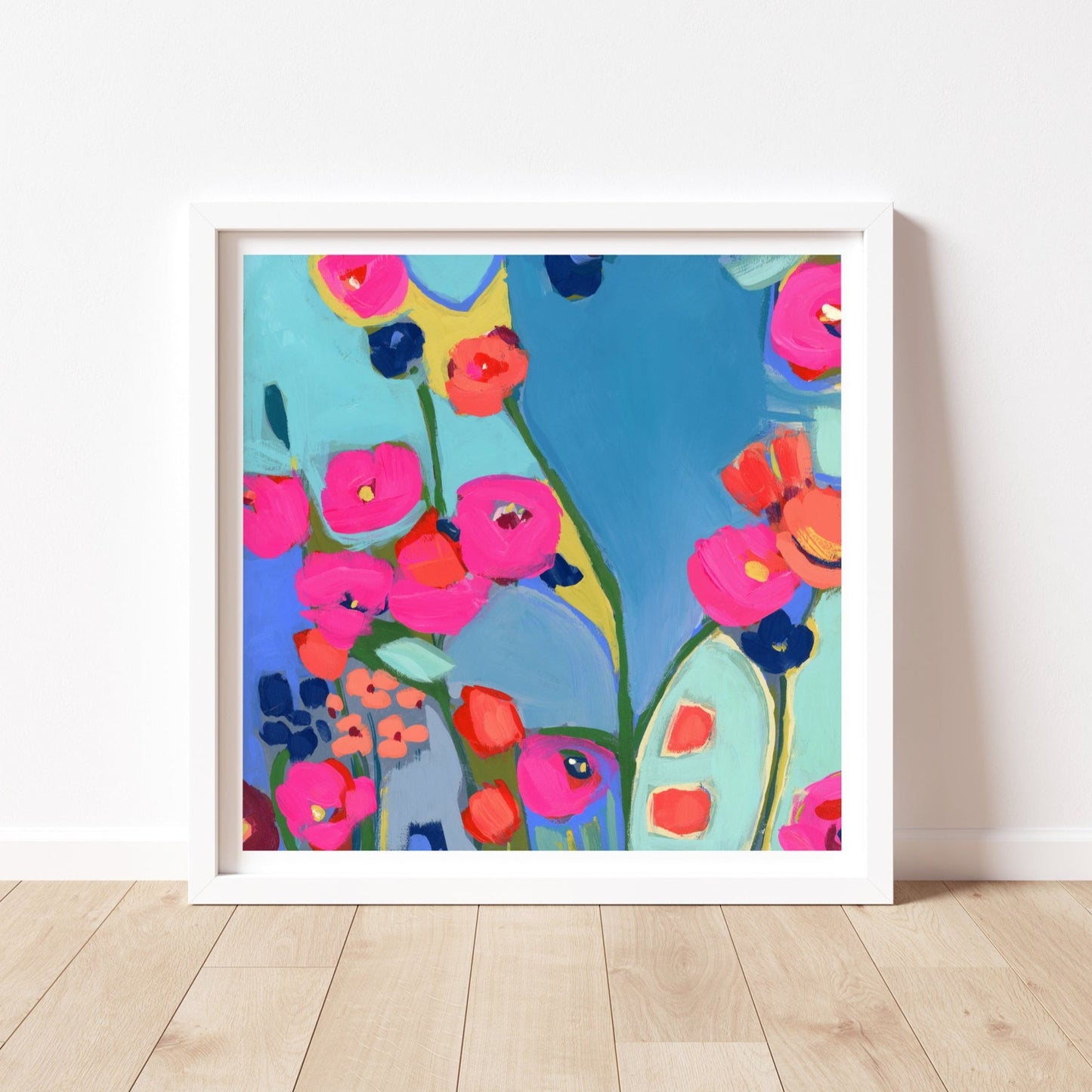 abstract floral fine art print